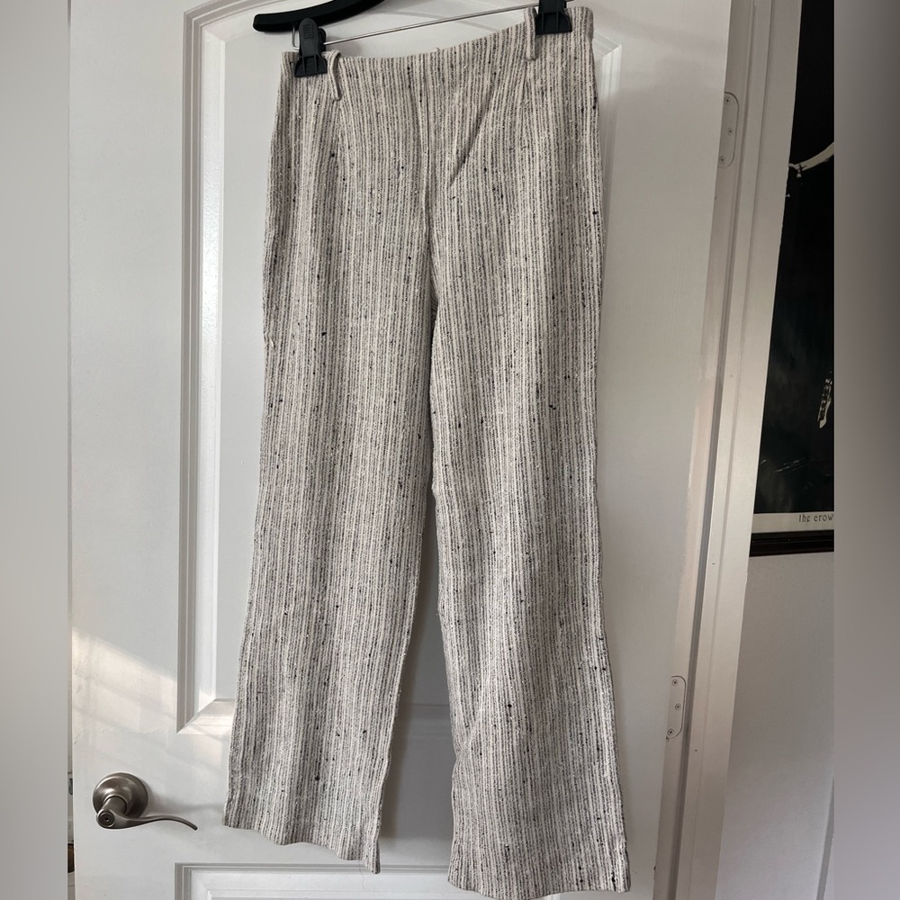 Vintage tweed and cotton pants